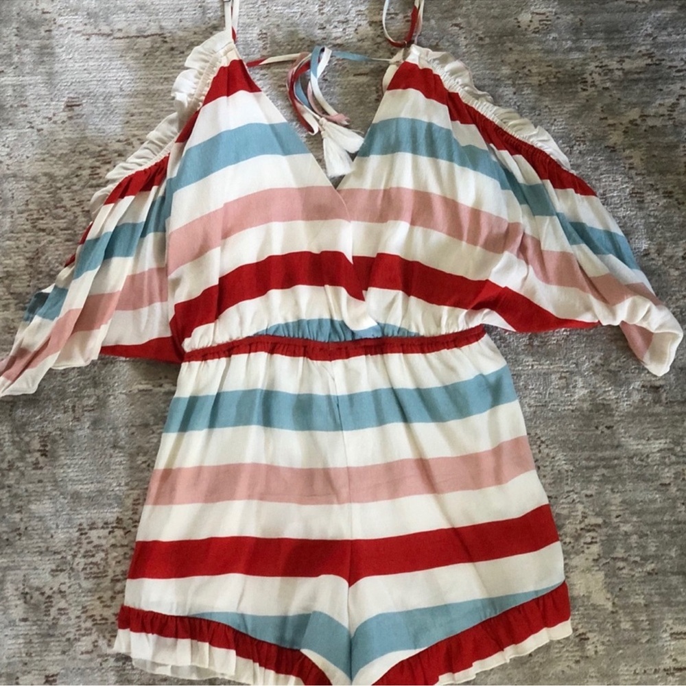 Striped Romper